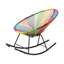 Пляжное Кресло, уличная мебель, утюг+ PE weaved, пляжное кресло, модное кресло-качалка, садовая мебель для патио, мебель, салон de jardin