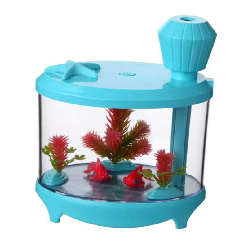 460ml Fish Tank USB Humidifiers LED Light Air Ultrasonic Humidifier 460ml-fish-tank-usb-humidifiers-led-light-air-ultrasonic-humidifier