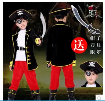 

KIDS BOYS PIRATE COSTUMES HALLOWEEN COSPLAY COSTUMES FOR KIDS