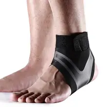 Регулируемая эластичная поддержка лодыжки защищает дышащий фиксатор лодыжки для спортивной защиты растяжения травм баскетбольная пятка обертывание рукав