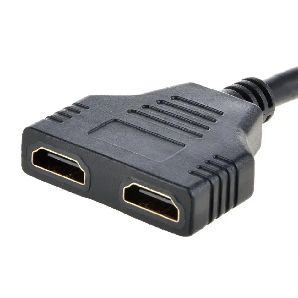 1080P HDMI порт папа 2 Женский 1 в Out сплиттер кабель адаптер конвертер для Xbox Blueray DVD