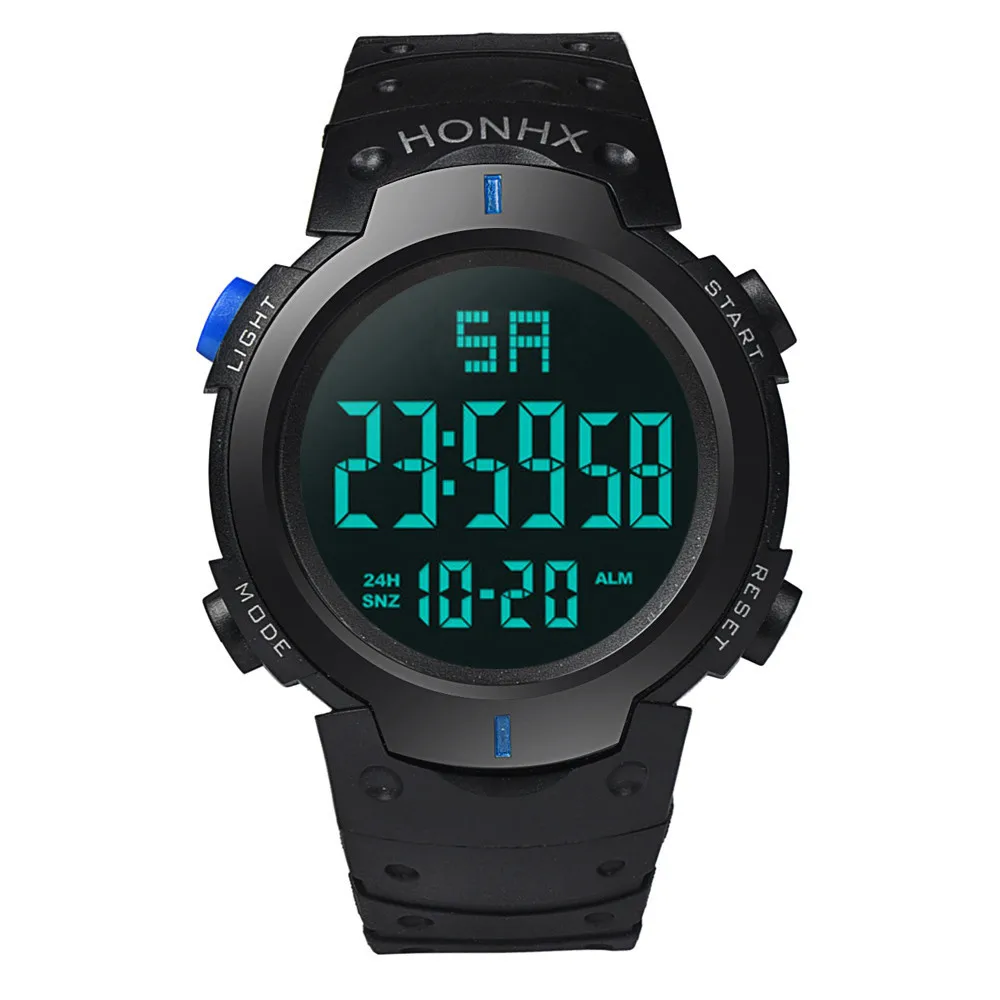 mens sports watch with stopwatch