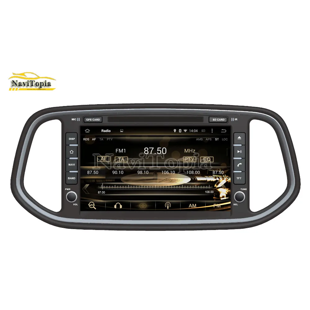 Top NAVITOPIA 8inch 4G RAM 64G ROM PX6 Android 9.0 Car DVD Multimedia Player GPS Navigation for Kia KX3 2014 2015 2016 2017- 10