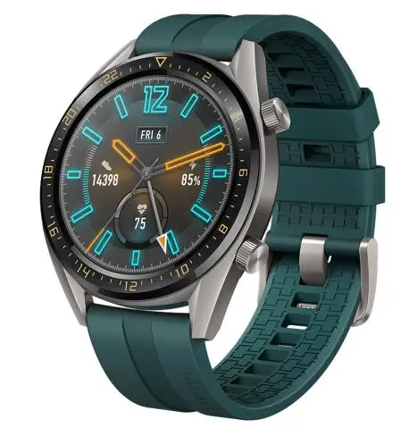 huawei watch gt sport black stainless steel graphite black sport strap v401