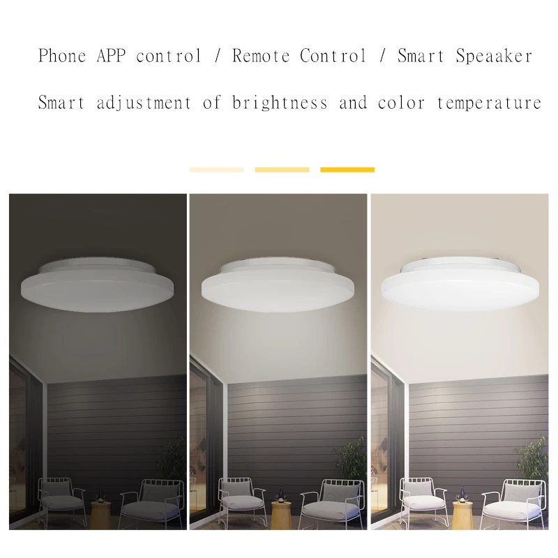  Yeelight LED Ceiling lamp smart mijia jiaoyue 260 10W round light Remote Control for mihome APP Goo - 4000195242311
