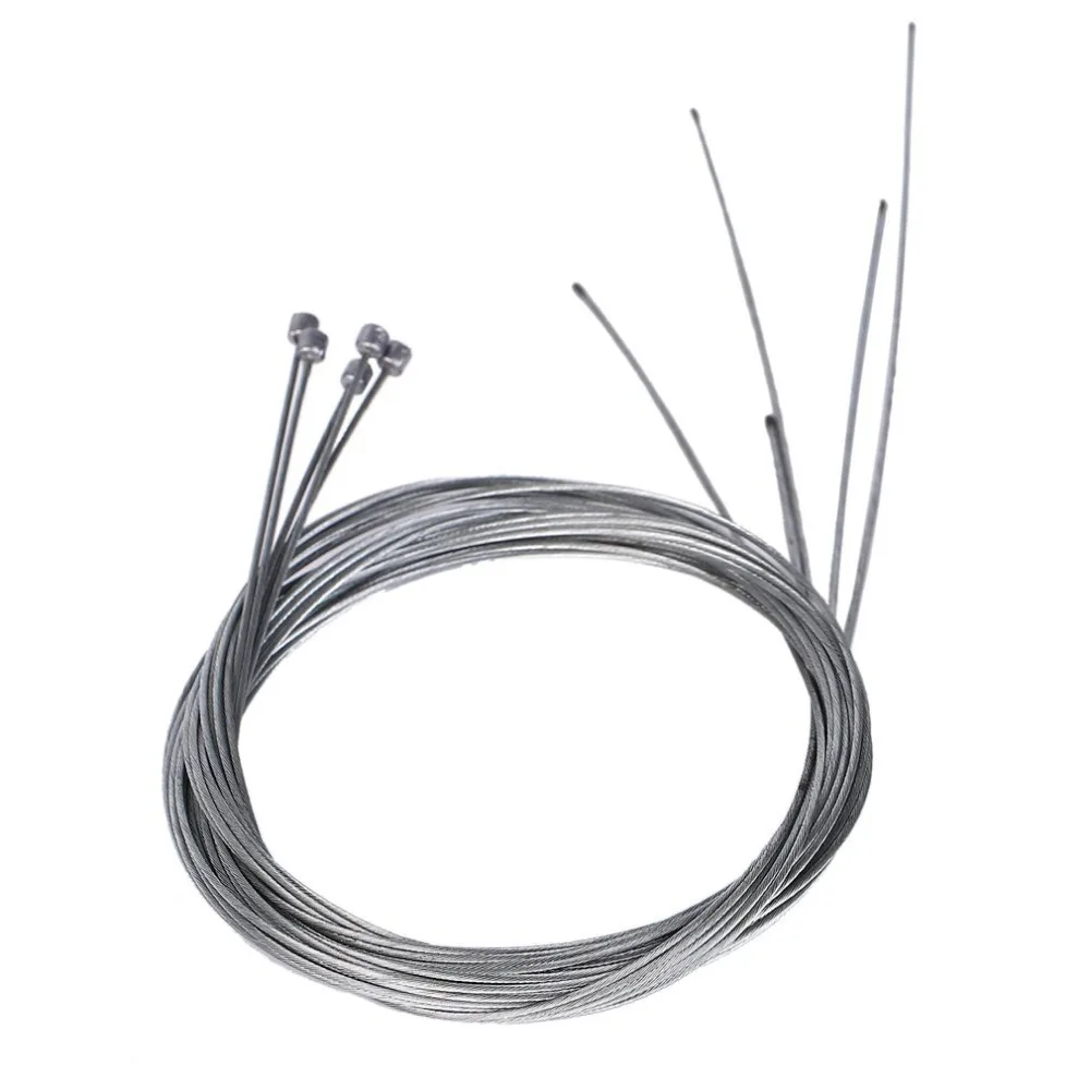 2Pcs Bicycle Brake Line Shift Shifter Gear Brake Cable Sets Core Inner Wire RS
