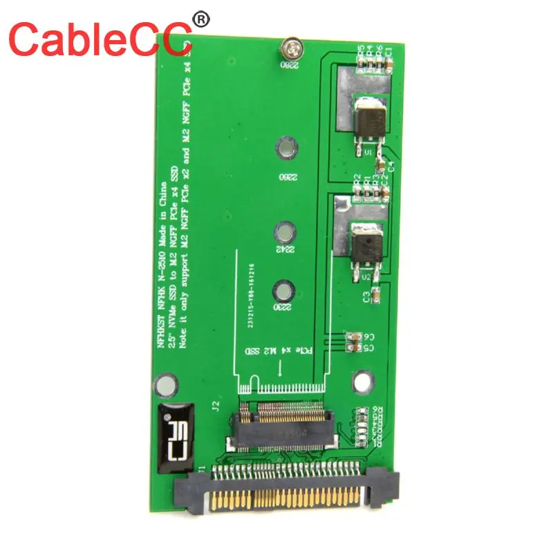 CYSM Xiwai SFF-8639 NVME U.2 к NGFF M.2 M-key PCIe SSD адаптер для материнской платы Замена Intel 750 p3600 p3700 |