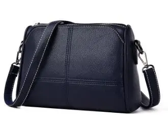 Высококлассный дизайн, маленькие Мини женские сумки, женская сумка на цепочке, кожаные сумки через плечо, сумки для женщин, высокое качество, для девушек C1095 - Цвет: Синий