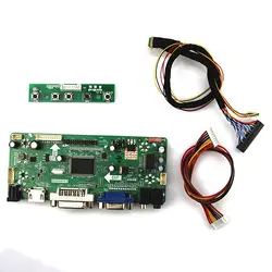 М. nt68676 ЖК-дисплей/LED контроллер драйвер платы для B116XW01 V.0 (HDMI + VGA + DVI + аудио) 1366*768 PC