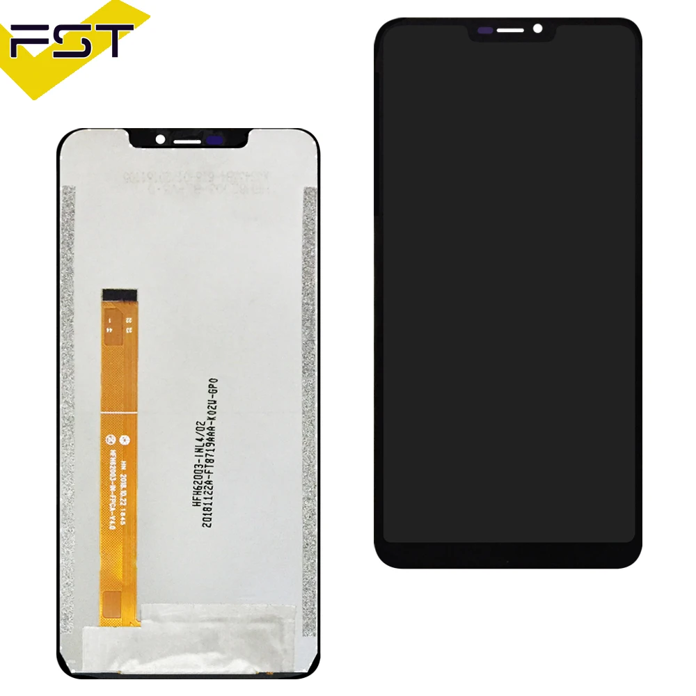 Черный ЖК дисплей 6 18 дюйма для Oukitel U23 + дигитайзер сенсорного экрана в сборе
