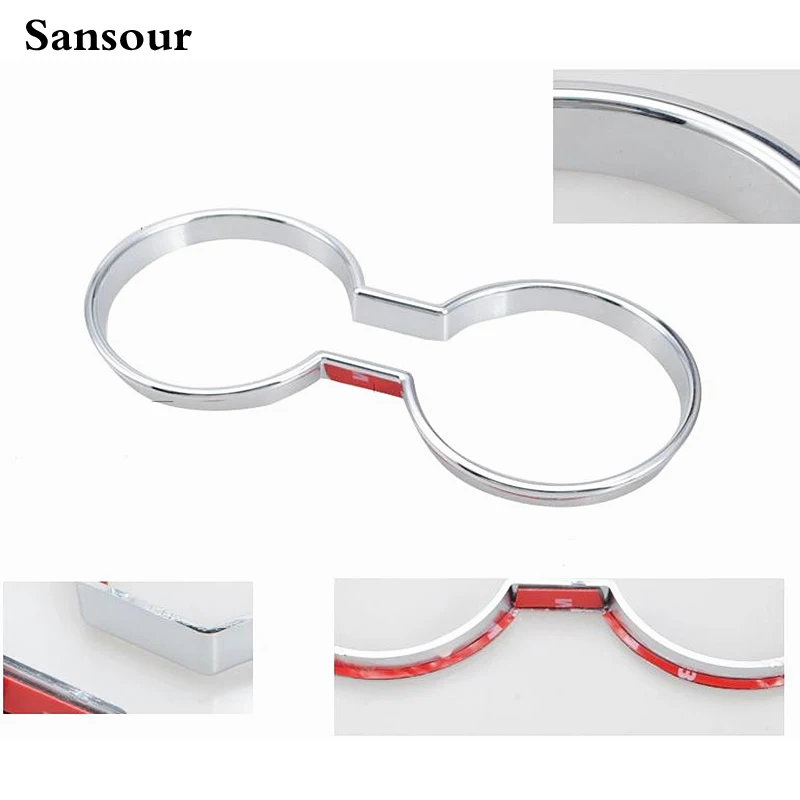 Silver Front Cup Holder Trim For Jeep Compass For Patriot 20112015