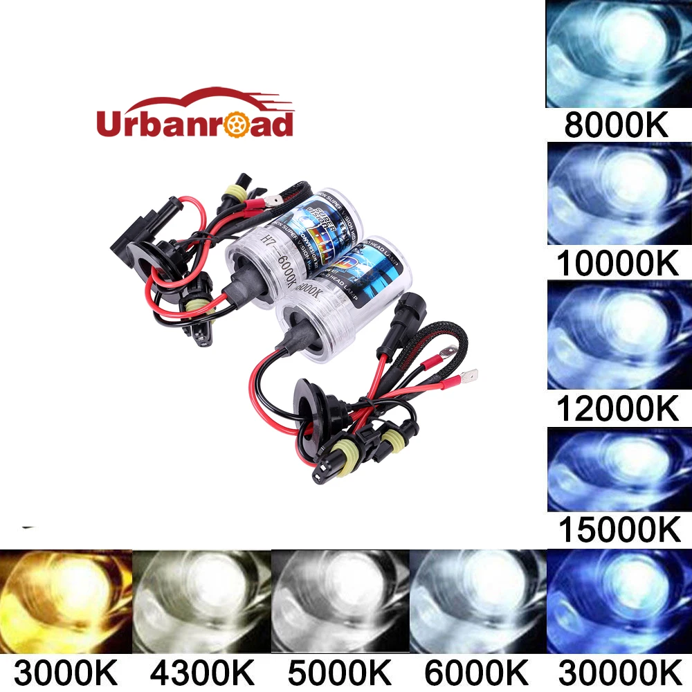 

2PCS 6000k H4 H1 H7 55w xenon bulb lights h4 hi low xenon H1 H3 H8 H9 H11 9005 HB3 9006 Hb4 Hid h7 35w 55w 6000k 8000k Lamp Bulb