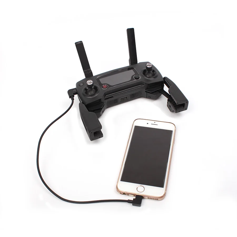 

Data Cable for DJI Spark/MAVIC Pro/Air Control Micro USB to Lighting/type C/Micro USB Adapter line for IPhone For Pad For xiaomi