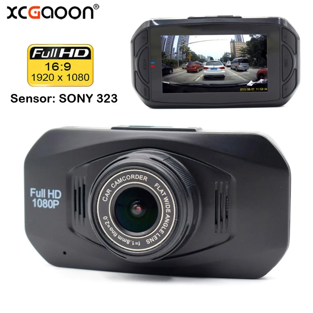 XCGaoon 1080 P HD 2 7 &quotдисплей 170 градусов Автомобильный видеорегистратор видеокамера