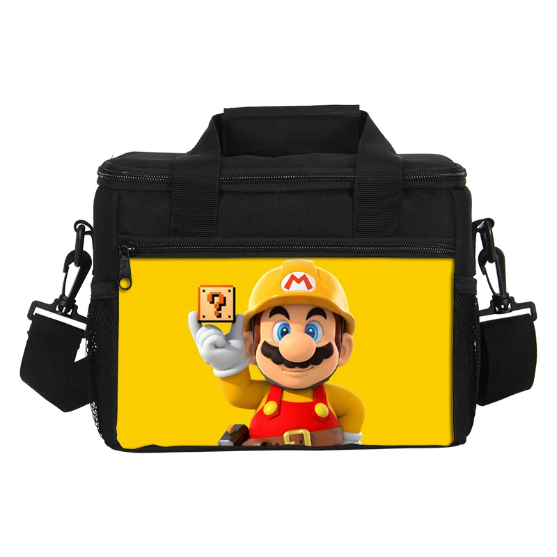 2019 термальные сумки для обеда Super Mario девочек и мальчиков школьный Ланч бокс