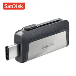 SanDisk 150 м/с TYPE-C USB3.1 двойной Интерфейс OTG флэш-диск очень Многофункциональная Ручка Drive 32 ГБ, 64 ГБ и 128 ГБ 256 GB Memory Stick