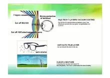 Free shiping manufacture anti radiation glasses for computer mobile phone and TV ,2pcs/ lot