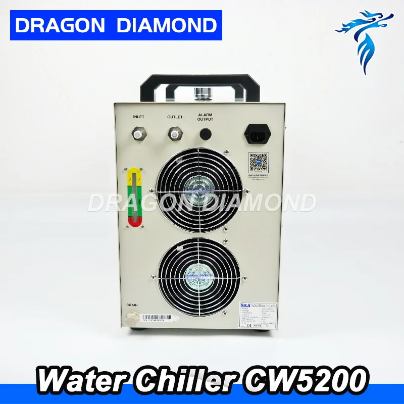50 Гц S& A CW5200 промышленный охладитель воды для co2 лазерная резка, гравировальный станок с ЧПУ rourter машина