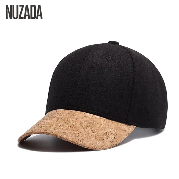 Бренд NUZADA зимняя шапка для мужчин и женщин бейсболка Snapback Bone для отдыха в стиле хип-хоп шерстяные шапки 54% весна лето осенне-зимние шапки - Цвет: Black