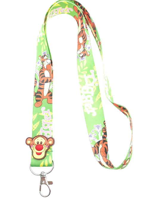 

1Pcs tigger popular cartoon Neck Straps Lanyards Bus subway ID Card,Key Condole belt 010