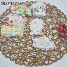 Детские Перчатки хлопок детские Перчатки анти поймать Новорожденные рукавицы необходимо варежки для новорожденных 5 шт./loy fdc003-5p