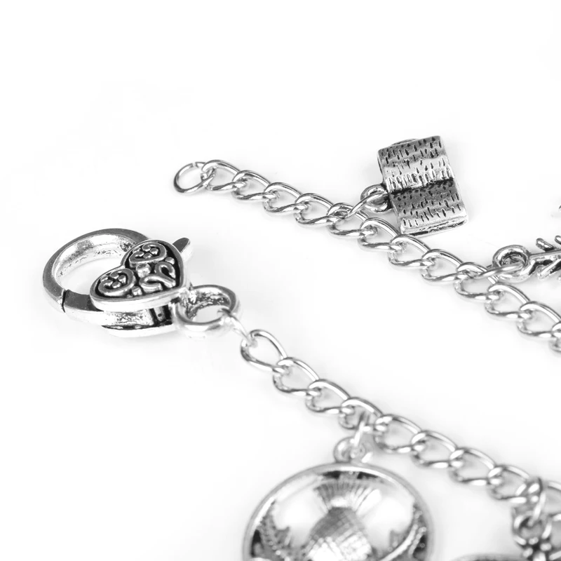 ТВ серии ювелирные изделия браслеты Outlander тематические подвески и браслет ручной работы Wristhand цепи для женщин мужчин поклонников подарок