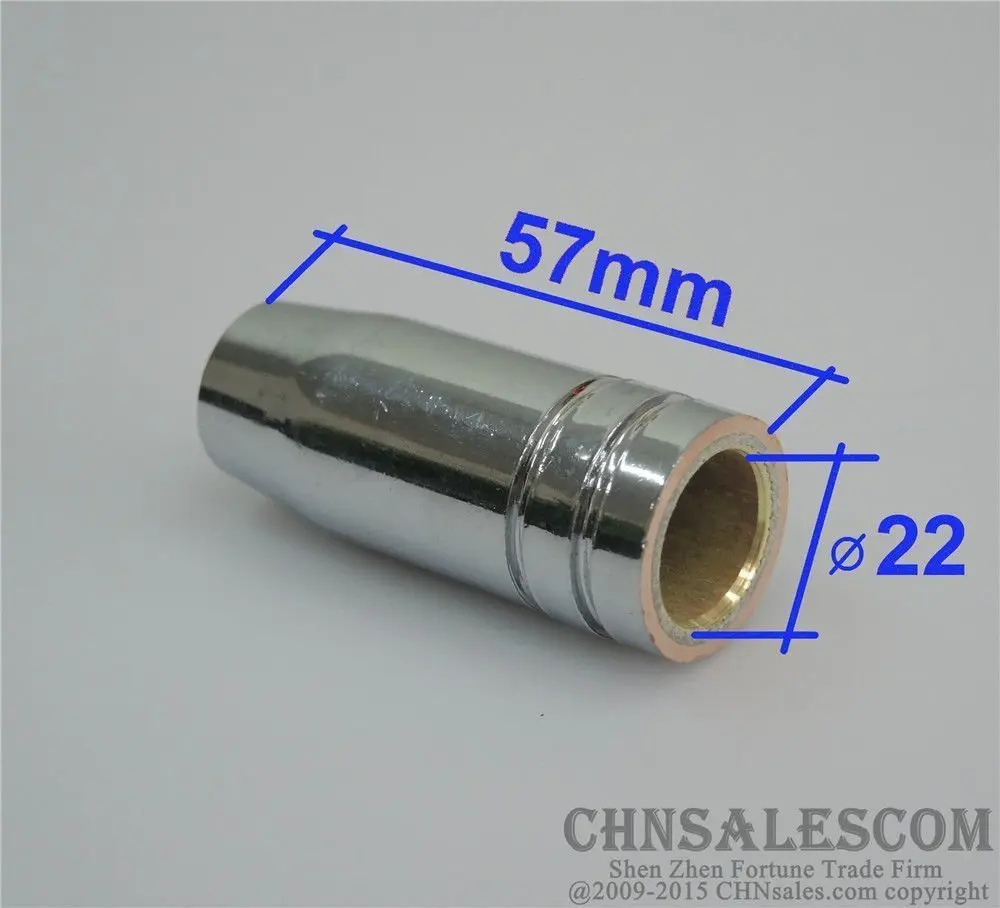 CHNsalescom 5 шт. MB 25AK MIG/MAG сварочный фонарь газовая Форсунка 145 0076|Сварочные горелки| |