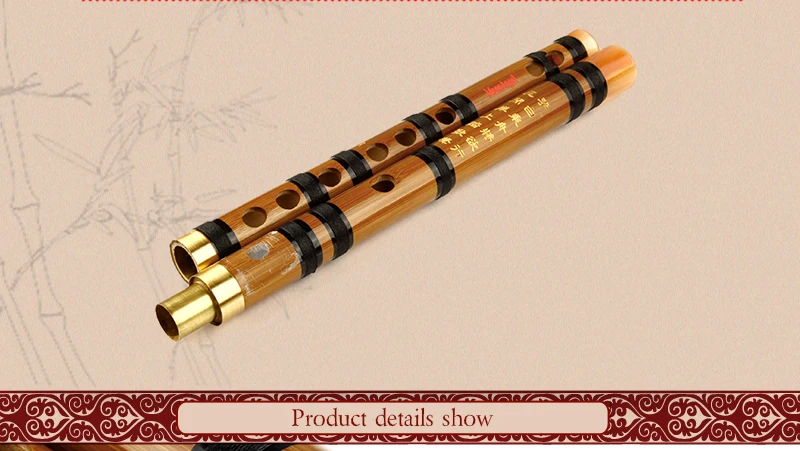 Ключ ACDEFG ручной работы бамбуковая флейта Dizi с принадлежности для флейты китайский узел, димо и очистки