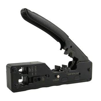 

Network RJ45 Tool Telecom Crimping Crimper For RJ45 Cat7 Cat6a Cat6 Cat5 RJ11 RJ12 Modular Plugs Metal Clips Pliers Tools