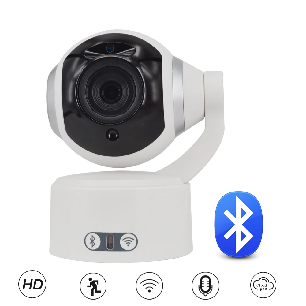 CTVMAN Wi Fi камера безопасности 1080p 2mp с Bluetooth динамиком PTZ Беспроводная IP мини