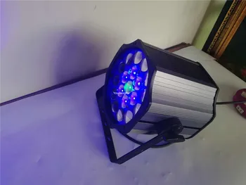 

6pcs/lot High power 19x18w rgbwa uv 6in1 par 64 led light led par zoom stage light