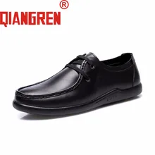 Qiangren Военная Униформа бренд Для мужчин весна Пояса из натуральной кожи Лоферы для женщин повседневная обувь из коровьей кожи Мода Досуг ТПУ подошва Super Light Обувь