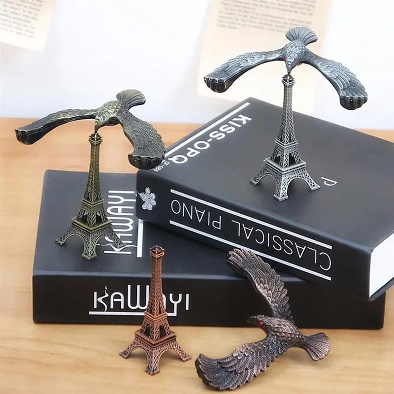 Creative Balance Eagle Gravity Bird Ornaments New Exotic Relief Toys Children's Birthday Gift Tower Home Decoration Accessories