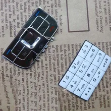 Белый Цвет Корпус Клавиатуры основной Функция клавиатуры кнопки чехол для Nokia E66