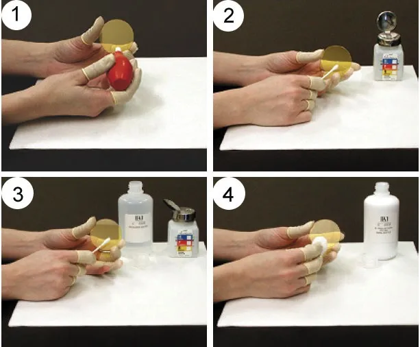 cleaning lens  