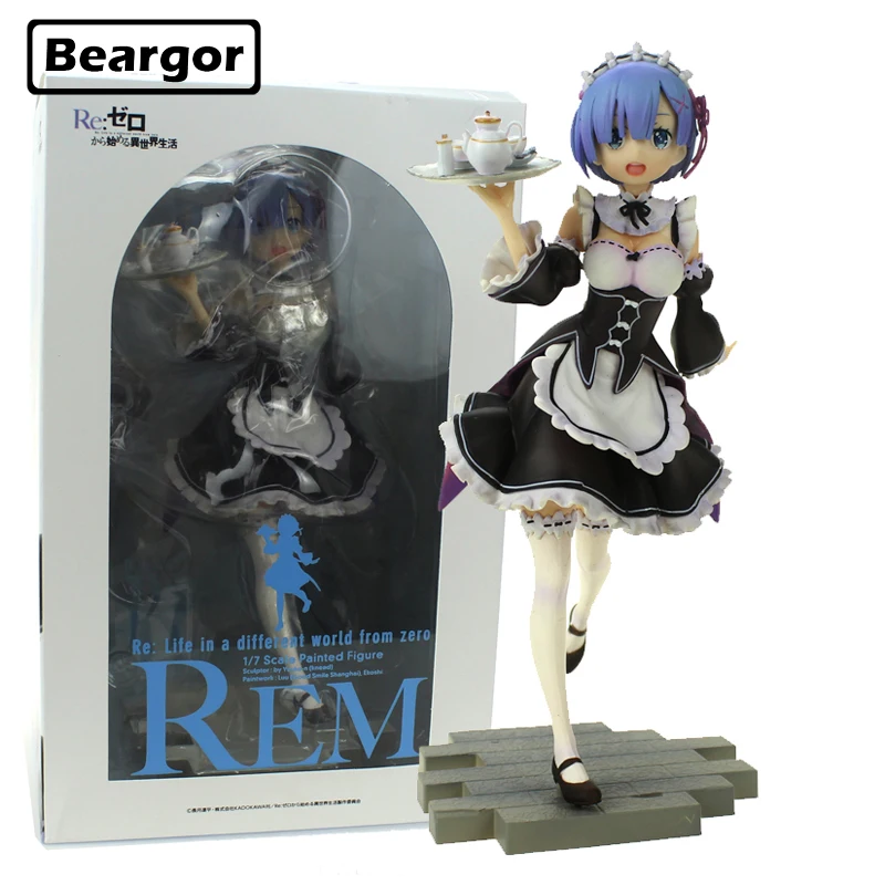 

9" Re: Life in a Different World from Zero Ram Rem Maid ver. 23cm PVC Anime Sexy Girl Action Figure Model Doll Toys Gift