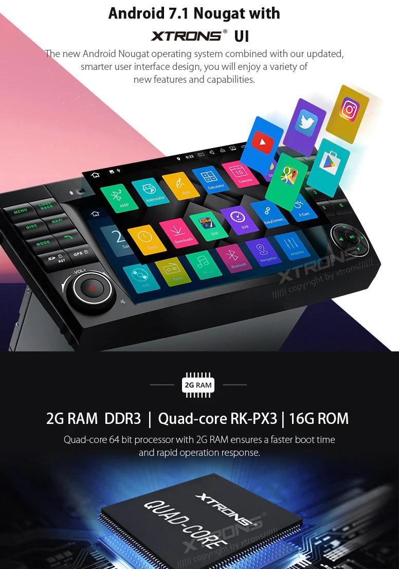 Excellent 7" Android 7.1 OS 2G+16G Car DVD for Mercedes-Benz E-Class W211 2002-2008 & CLS-Class W219 2005-2006 with 2GB RAM & HDMI Output 4 Excellent 7" Android 7.1 OS 2G+16G Car DVD for Mercedes-Benz E-Class W211 2002-2008 & CLS-Class W219 2005-2006 with 2GB RAM & HDMI Output 4