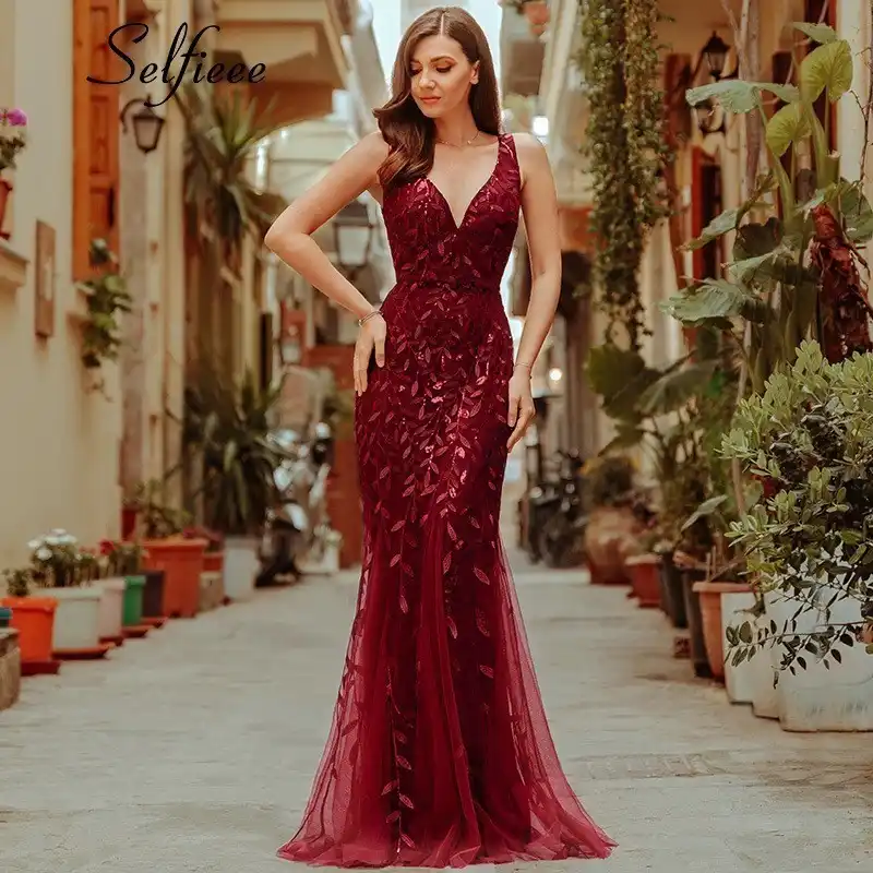 bodycon maxi evening dress