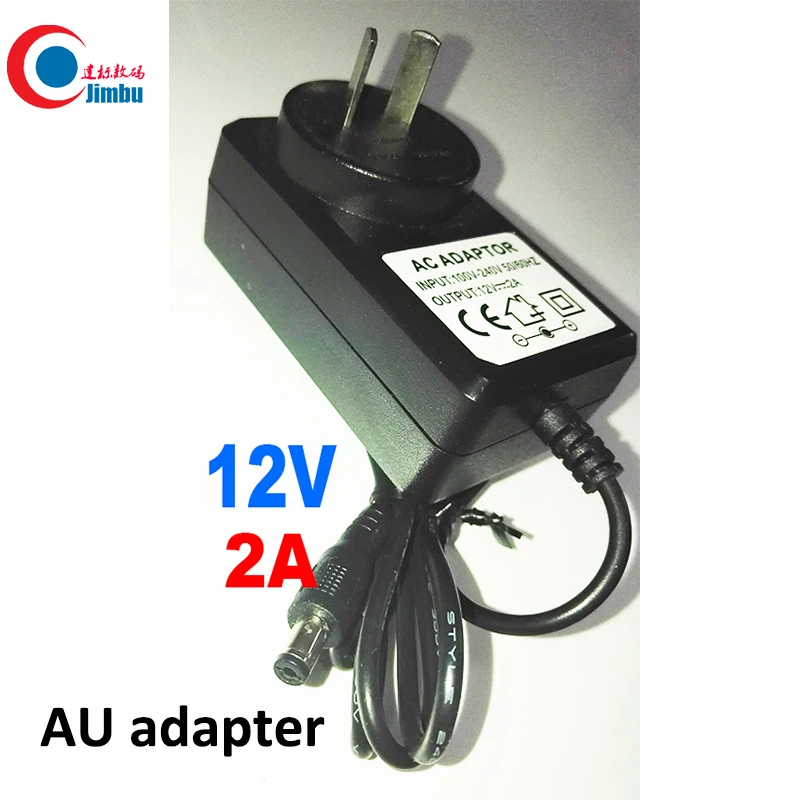

CCTV Security Camera AU Type Adapter DC 12V 2A Power Supply AU Plug Power Adapter