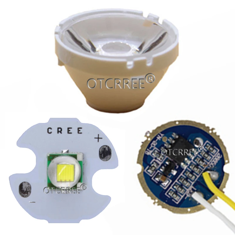 CREE XML XM L T6 LED U2 10 Вт Холодный белый 6500K/10000K светодиоды высокой мощности + 3 7 в 5
