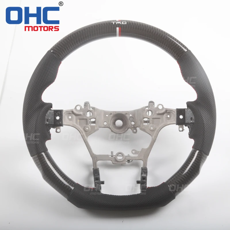 

Real Carbon Fiber Steering Wheel for Toyota Hilux Revo / Fortuner / Innova