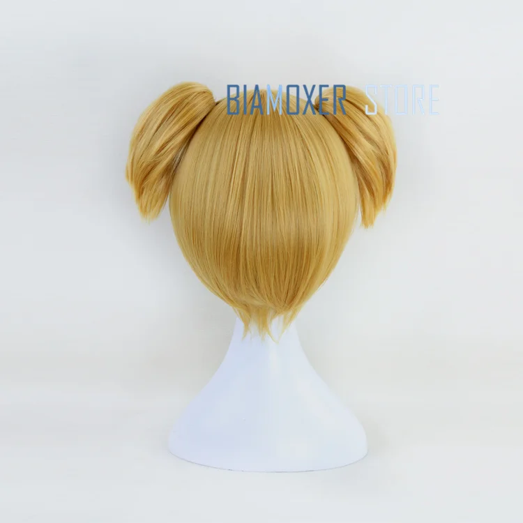 POP TEAM EPIC Poputepipikku Popuko Pipimi желтый парик для косплея с синими волосами аниме парики|wig