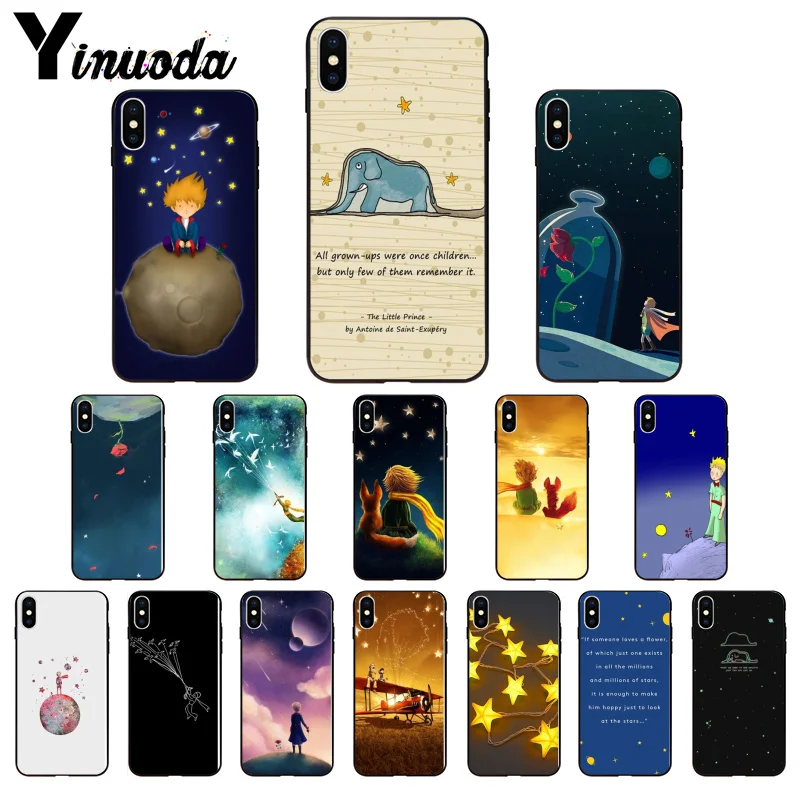 Роскошный высококачественный защитный чехол Yinuoda The Little Prince DIY для iPhone 8 7 6 6S Plus 5 5S SE XR X XS MAX Coque Shell