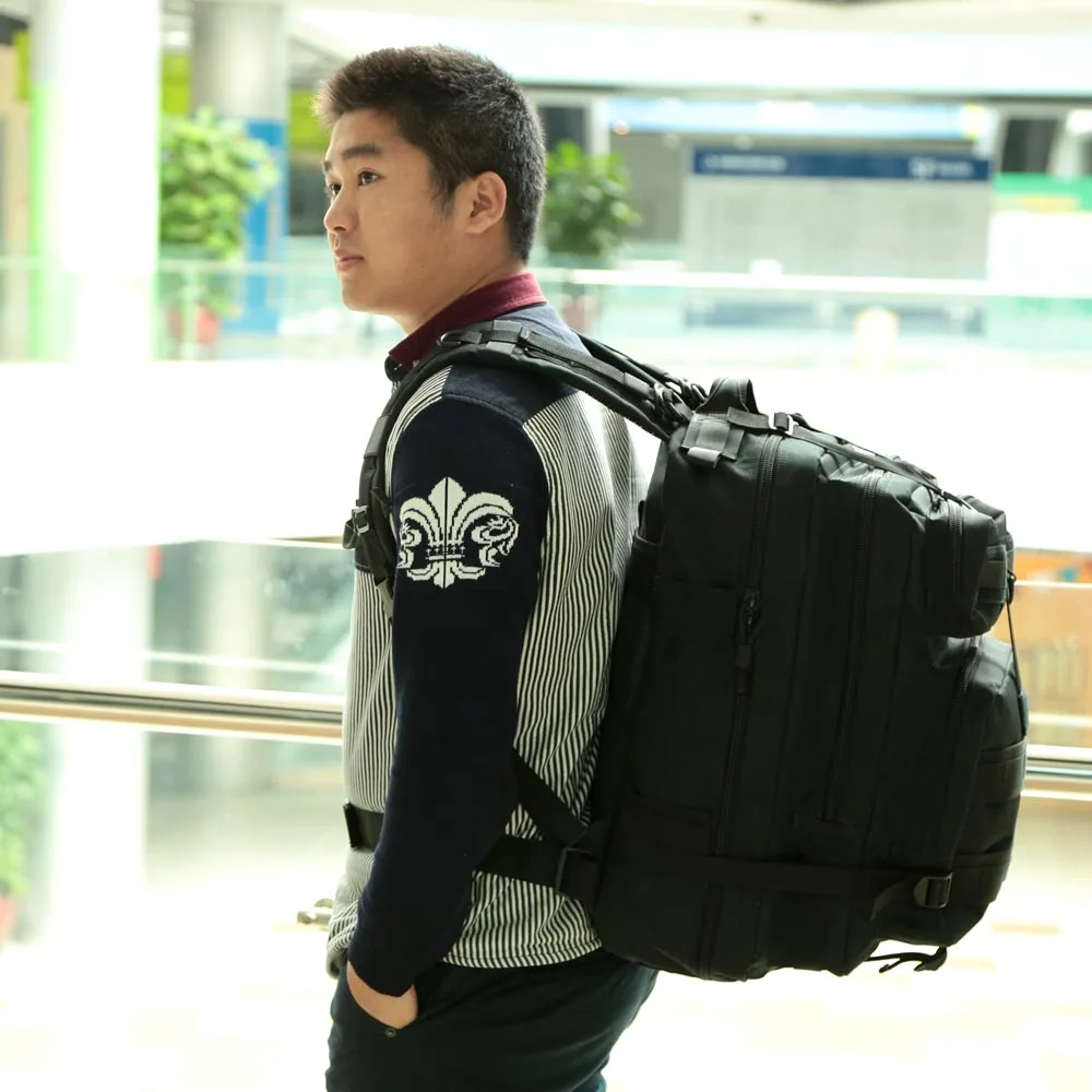 45L Многофункциональный Военный Рюкзак MOLLE, уличный Тактический рюкзак для путешествий, кемпинга, пеших прогулок, спортивная сумка, спортивная сумка
