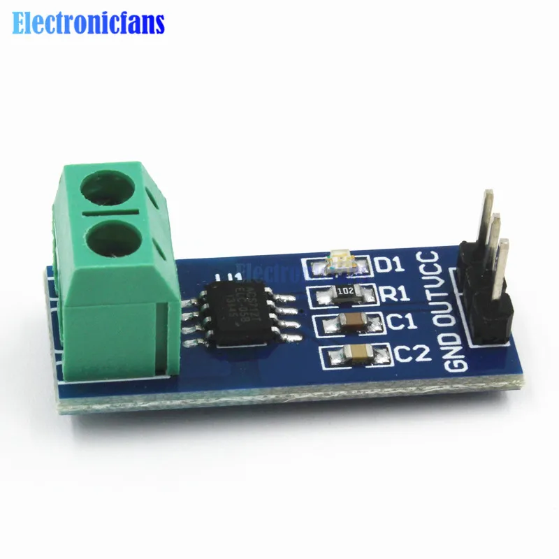 ACS712 30A модуль датчика переменного тока для Arduino 30A|sensor module|acs712 modulehall current sensor module |