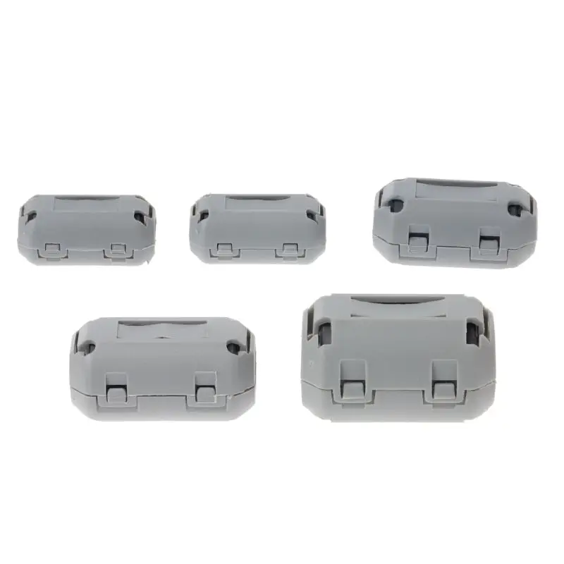 

Clip-on Ferrite Choke Ring Cord RFI EMI Noise Suppressor Filter Cable Clip