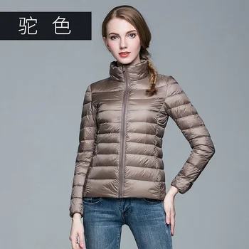 

Omlesa 2017 Hooded 90% White Duck Jacket Autumn Winter 14 Colors New Warm Slim Zipper Women Fashion Light Down Coat S-3XL