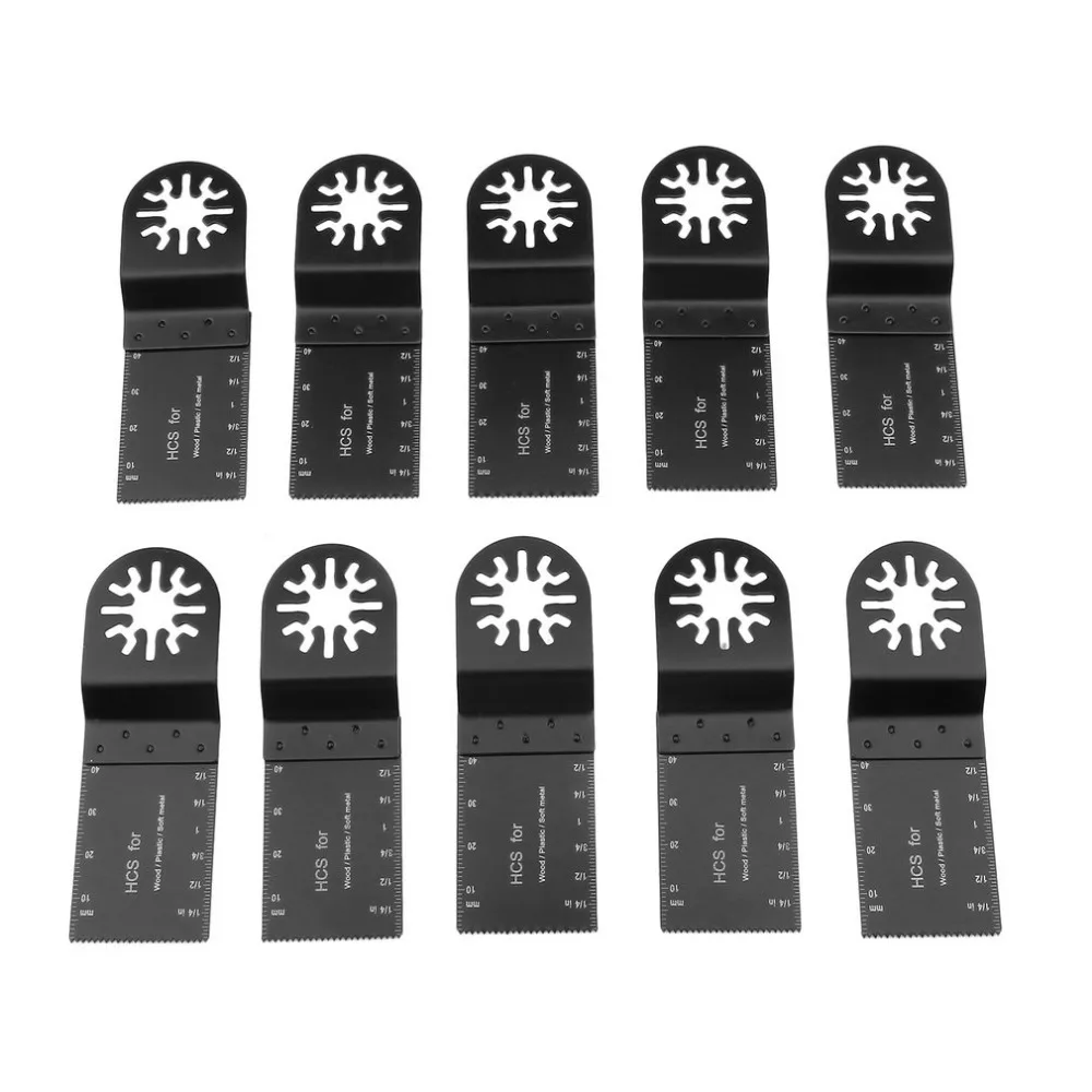 

10pcs 35mm Saw Blades Wood Mix Oscillating Multitool Save Power DIY Hand Tool Best for Cutting Multimaster Pack