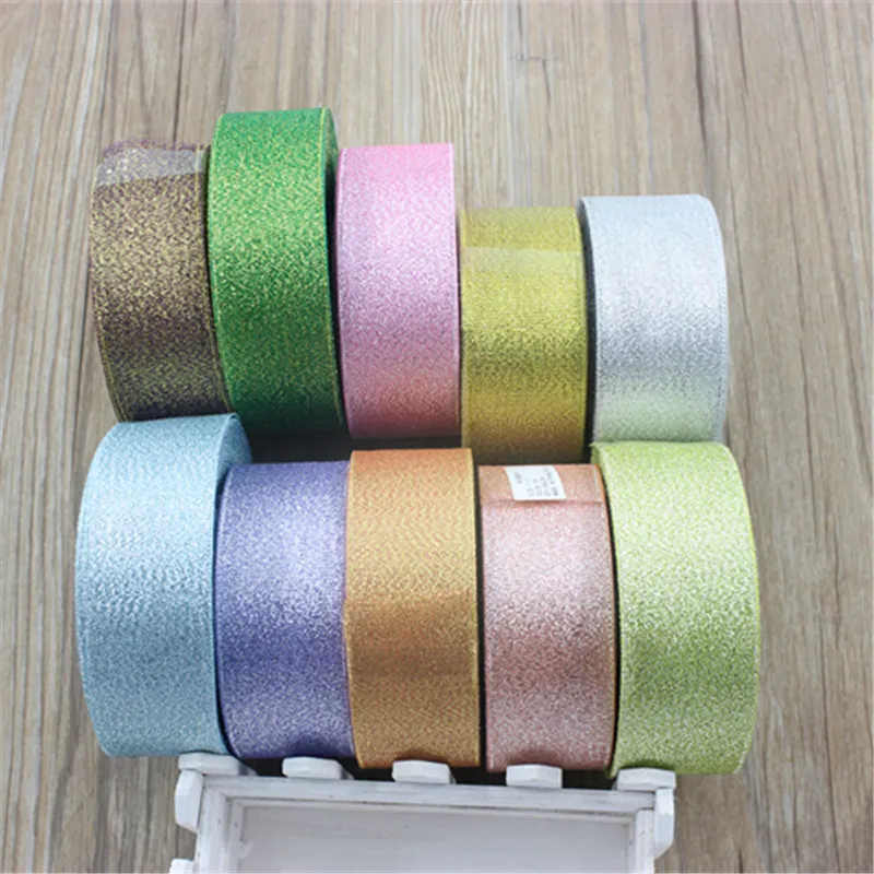 

40mm wide 25 meters long home decoration party wedding silk satin ribbon gift wrapping material diy new year christmas gift