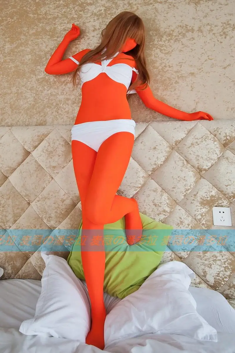 Luxurious Customized New Arrival Full Body None Shiny Thin Lycra Spandex Zentai Suit Fetish Zentai Wear